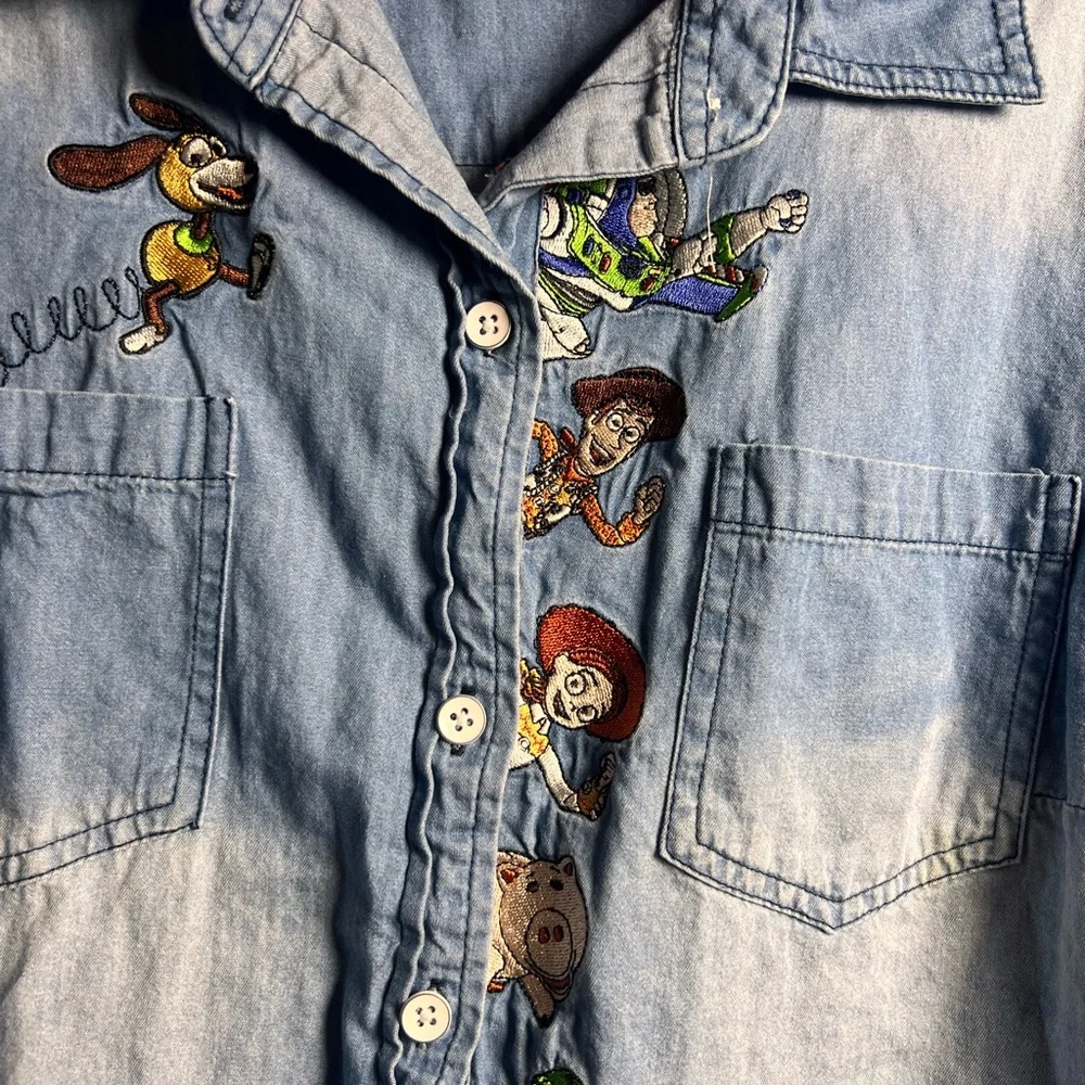Pixar Blue Denim Jacket - Picture 3 of 3